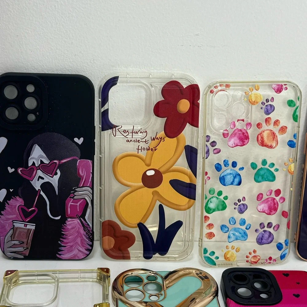 Lot of 12 IPhone 12 Pro Max fashion cases